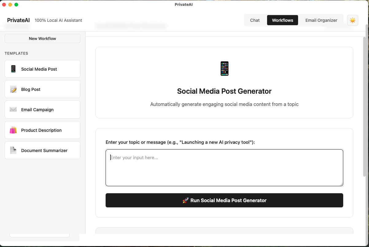Custom workflows built for your business